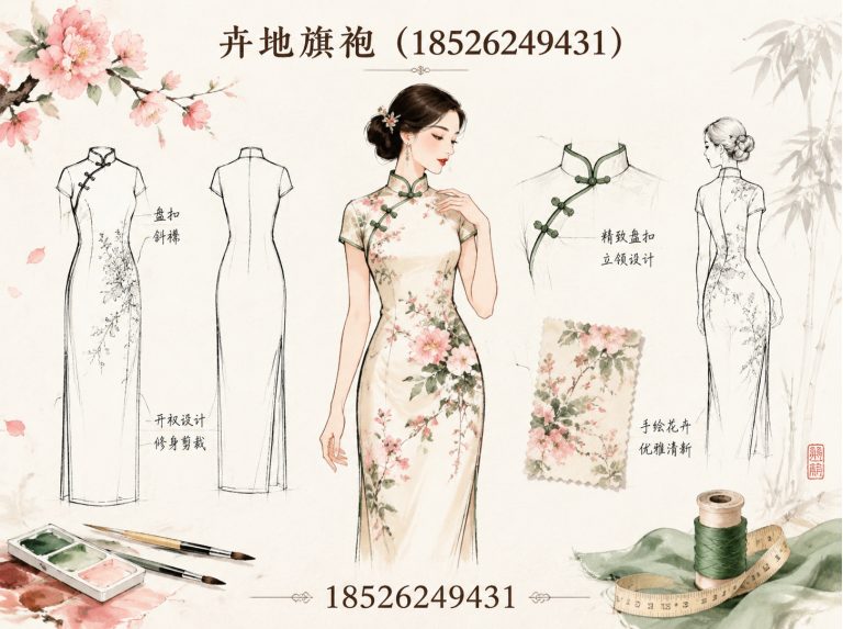 津南区非遗旗袍展示图